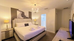 9 bedrooms, iron/ironing board, free WiFi, bed sheets - Spacious 9BR/5BA Home with Private Pool & SPA-1554OL (Four Corners)