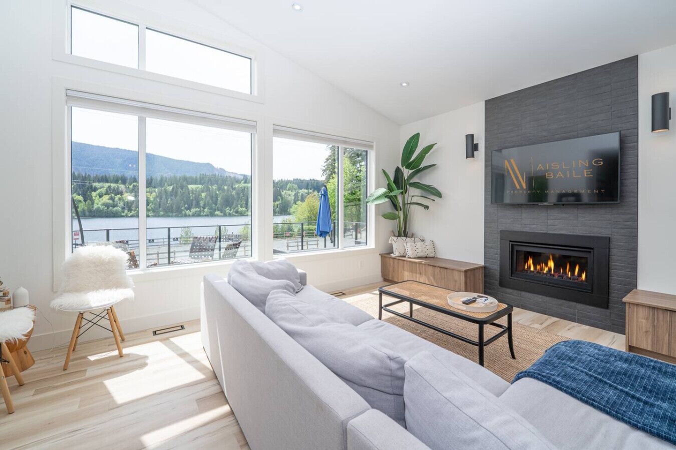 Älytelevisio, takka