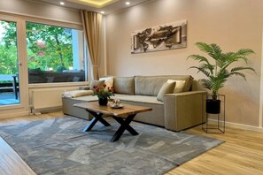 Smart TV, books, stereo - Bergliebe 5 with large roof terrace, underground parking+lift (Bad Harzburg)