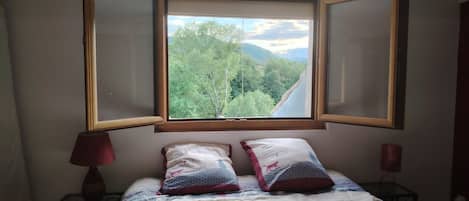 1 غرفة نوم وواي فاي وملاءات أسرّة