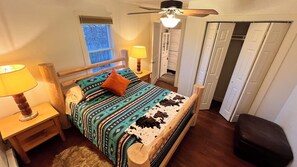 2 chambres, bureau, Wi-Fi gratuit, draps fournis