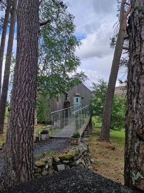 Property grounds - Luxury, Peaceful, Adult Only Romantic Scots Pine Treehouse Near Glenshee (Nr Glenshee)