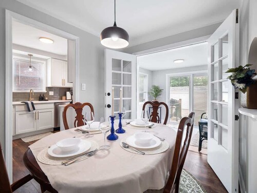 Stylish Home w/Game Room & Bar + Outdoor Space