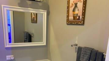 Towels, soap, toilet paper