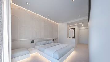 Signature-Suite | 1 Schlafzimmer, Allergikerbettwaren, laptopgeeigneter Arbeitsplatz