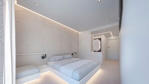 Signature Suite | 1 bedroom, hypo-allergenic bedding, laptop workspace - Noema Hotel (Igoumenitsa)