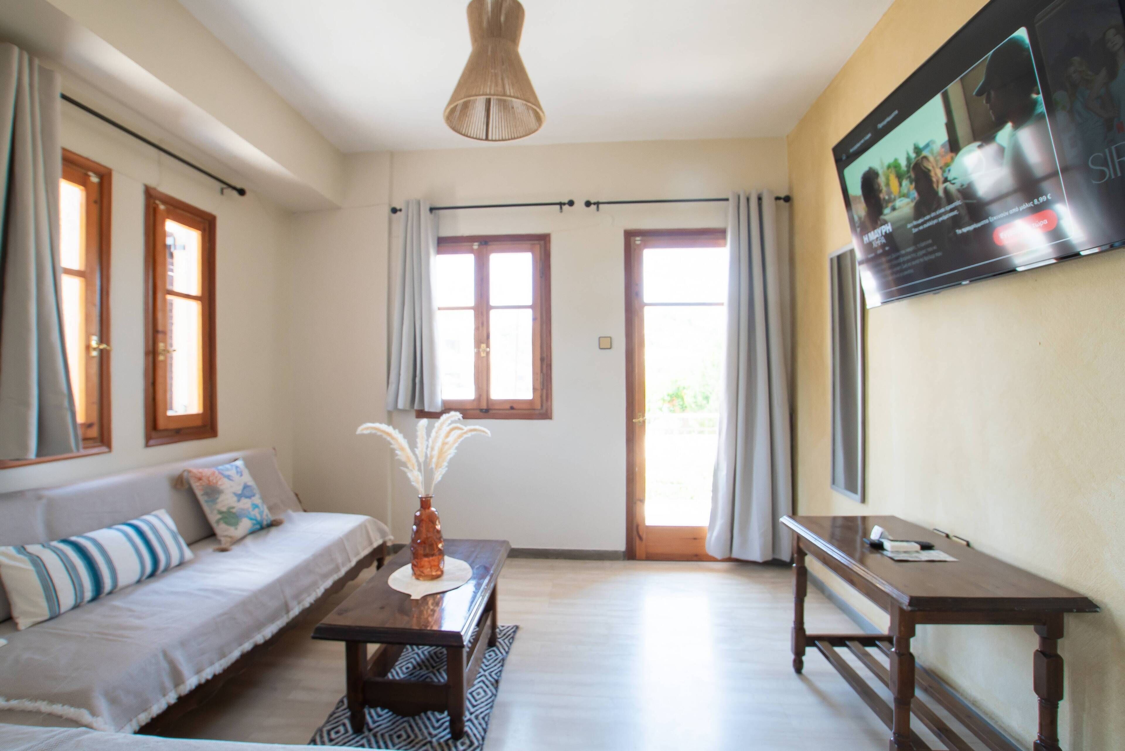 55-inch Smart TV with satellite channels