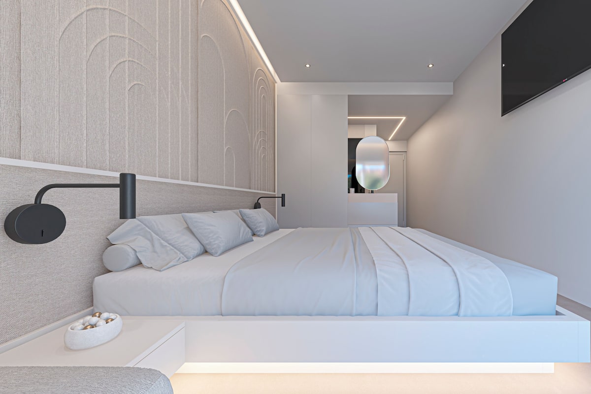 Chambre Deluxe double | 1 chambre, literie hypoallergénique