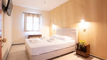1 chambre, literie hypoallergénique