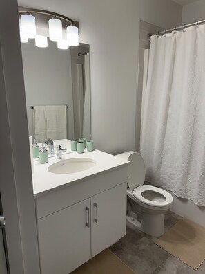 Towels, toilet paper