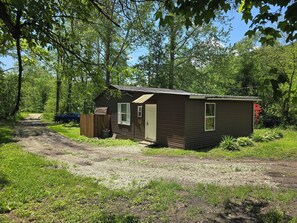 Exterior - Cozy cabin in peaceful Glouster with WiFi, AC,  Very Quiet in a beautiful area. (Glouster)