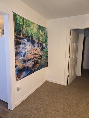 Interior - Cozy cabin in peaceful Glouster with WiFi, AC,  Very Quiet in a beautiful area. (Glouster)