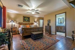 5 bedrooms, iron/ironing board, travel crib, WiFi