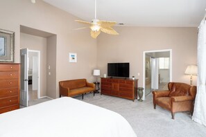 3 chambres, fer et planche à repasser