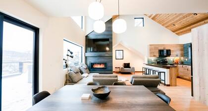 New! Luxury Downtown Condo with hot tub and pet friendly