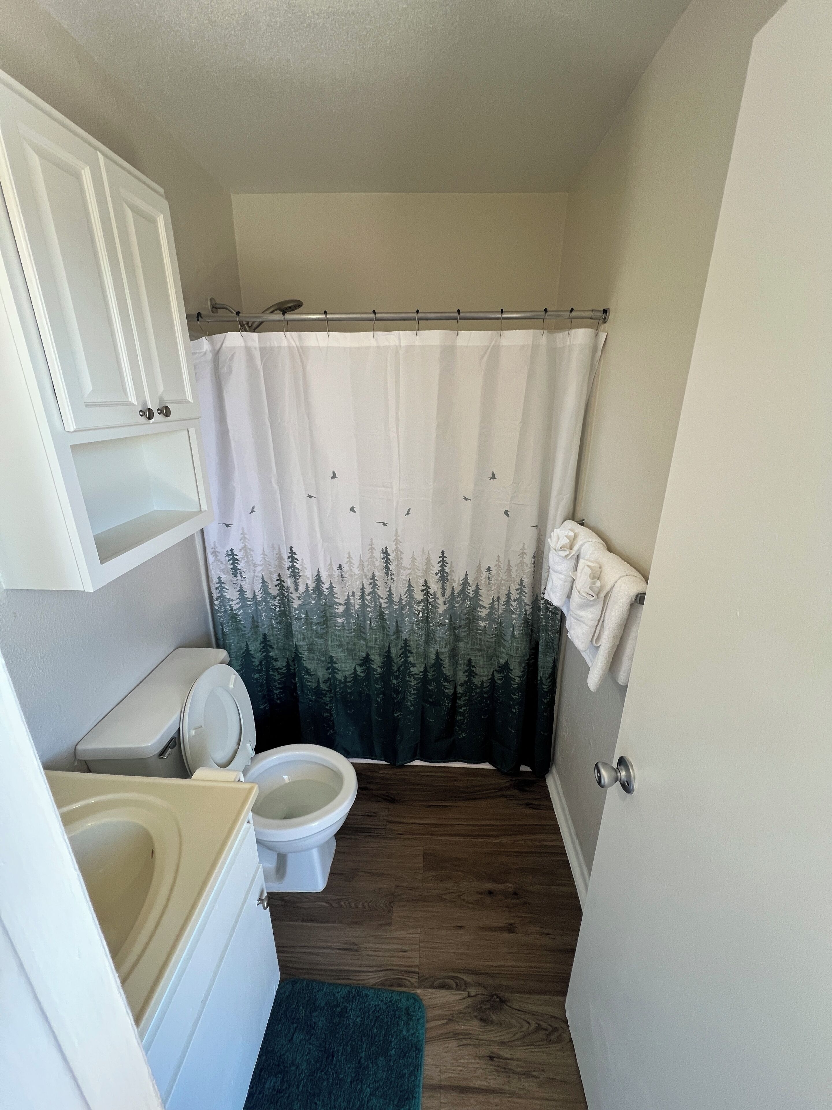 吹风机、毛巾、肥皂、洗发水