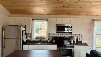 Microwave, oven, stovetop