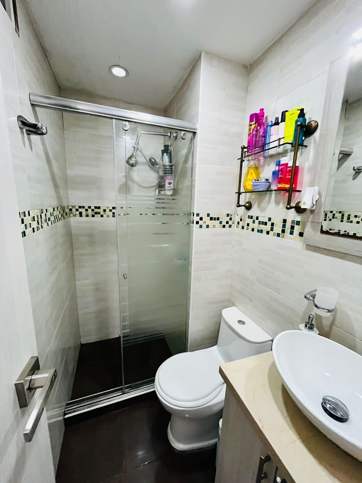 Towels, soap, toilet paper