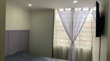 2 bedrooms, bed sheets