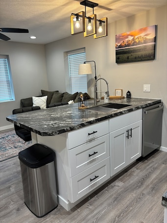 Interior. New apartment on Main Street in Mackay