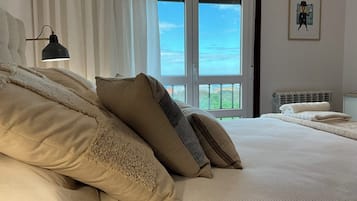 Wi-Fi de cortesia, roupa de cama