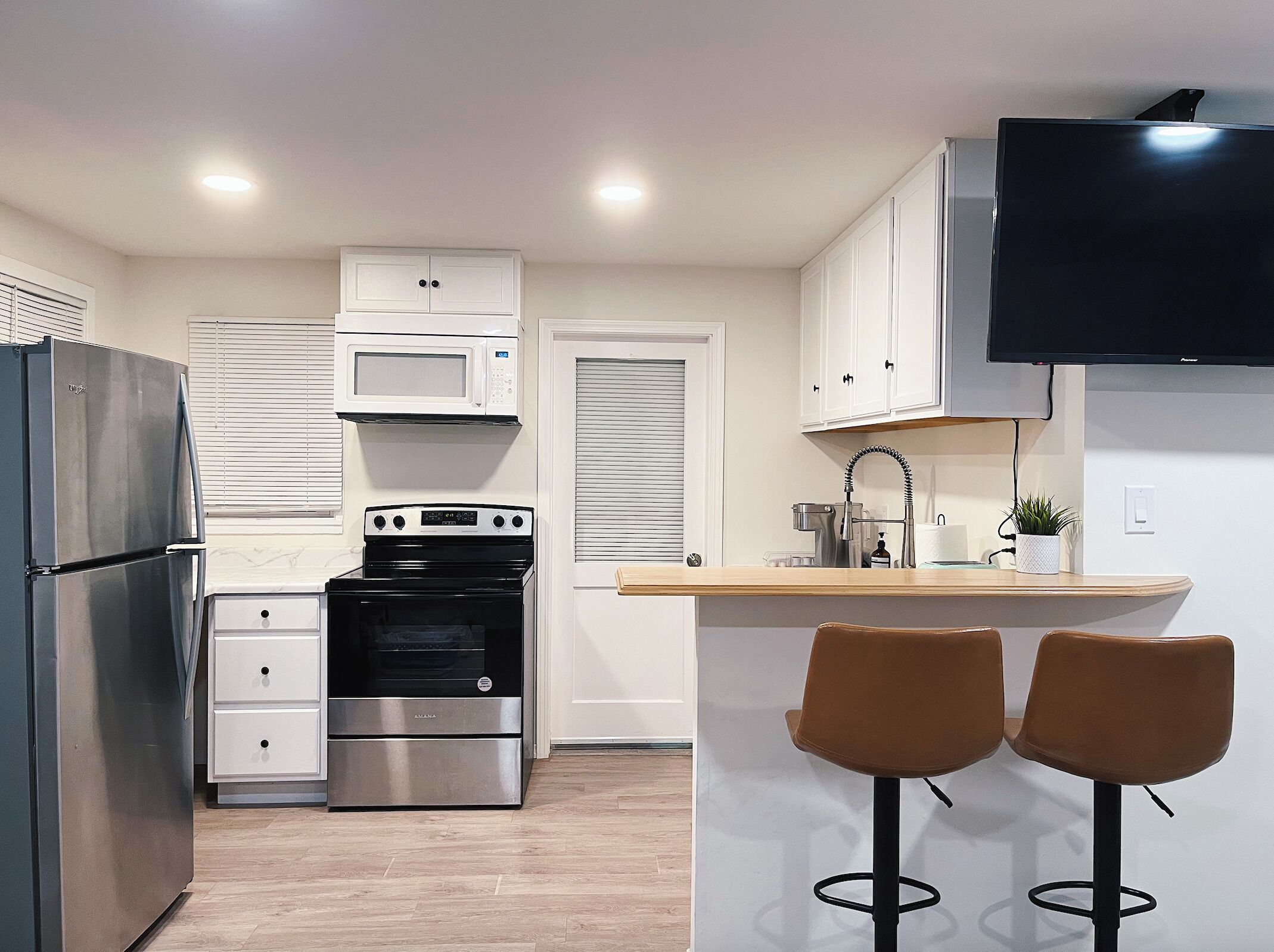 Microwave, oven, stovetop