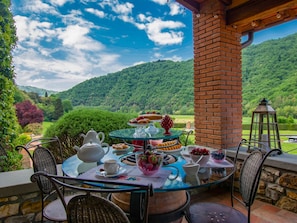 Restauration en plein air