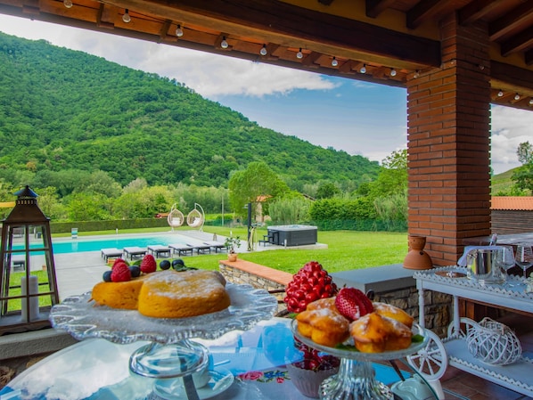 Restauration en plein air