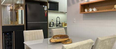 Luxury Apartment, Pool View | Living area | 70-inch LED TV with digital channels, video-game console, Netflix