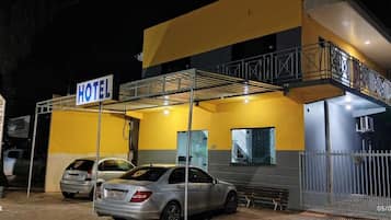 Front of property – evening/night