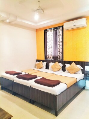 Kedap suara, Wi-Fi gratis, dan seprai linen