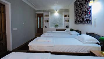 Egyptian cotton sheets, premium bedding, laptop workspace
