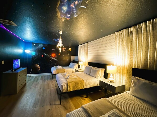 9 habitaciones, tabla de planchar con plancha y wifi gratis