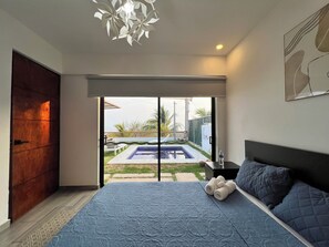 2 bedrooms, iron/ironing board, WiFi, bed sheets - Entire Apartment - 2 Bedrooms - 2 Bathrooms - Private Pool - La Libertad (Conchalio)