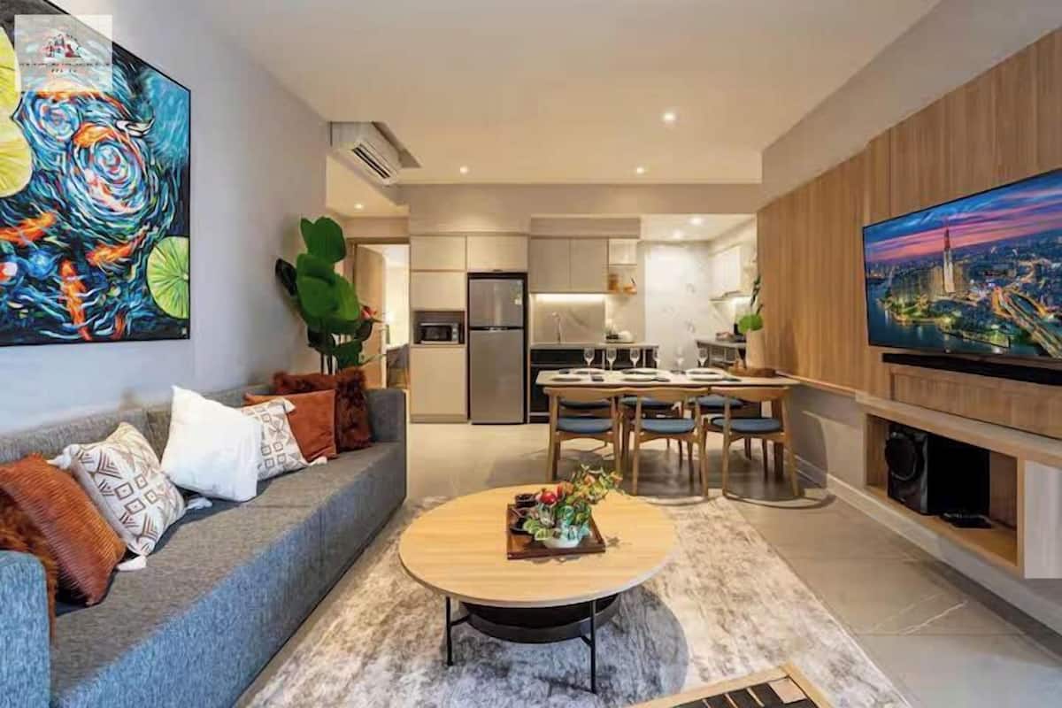 Executive Apartment, 3 Bedrooms | Living area