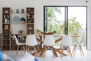 Dining - INDIGO VILLA Samui - superb sea view! (จ.สุราษฎร์ธานี)