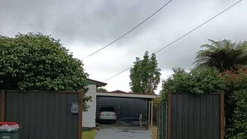 Fassade der Unterkunft