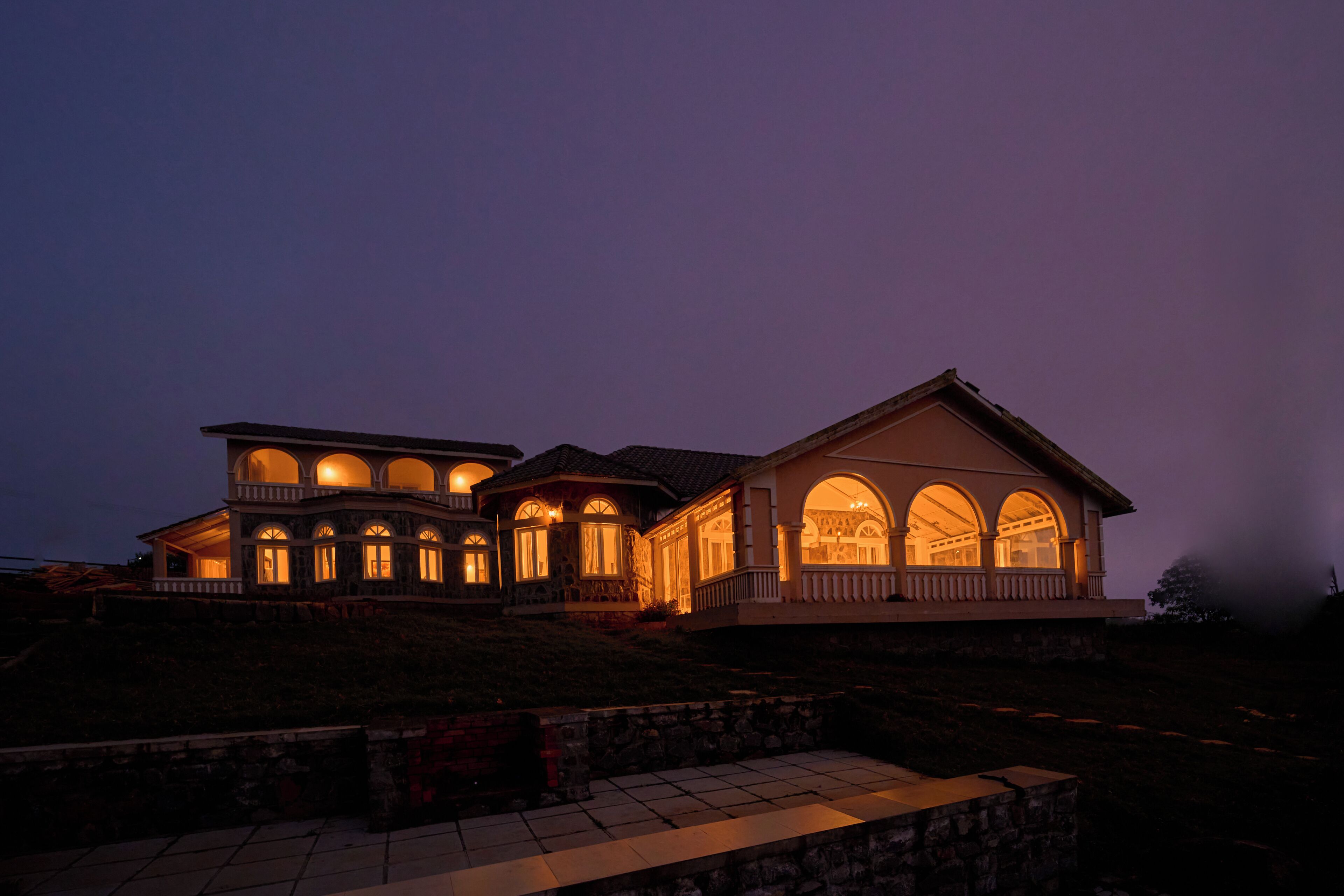 Façade de l’hébergement