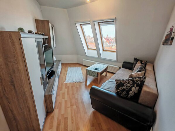 Leilighet, 1 soverom | Oppholdsområde