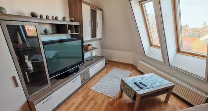 White Apartment Cozy & Central One-bedroom Retreat in Kecskemét