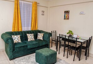 Living area - Furnished Cozy One Bedroom Apartment – Comfortable & Convenient Stay in Busia (Busia)