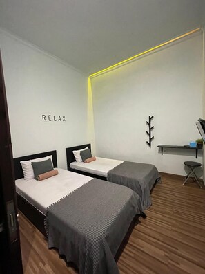 Økonomi-tomannsrom, delt bad | Wi-fi (inkludert) og sengetøy