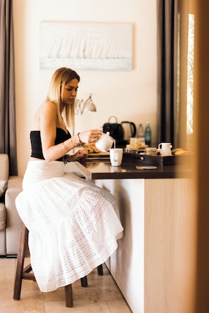 Apartament Comfort, vistes al jardí | Cuina privada