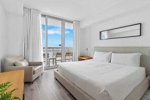 1 dormitorio, tabla de planchar con plancha, cuna de viaje y wifi