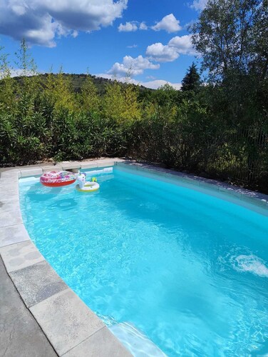 Villa Soleïa with swimming pool, at the gateway to the Ardèche Gorges