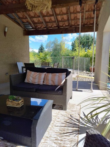 Villa Soleïa with swimming pool, at the gateway to the Ardèche Gorges