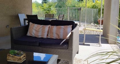 Villa Soleïa with swimming pool, at the gateway to the Ardèche Gorges