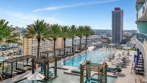 Pool - Serenity by the Sea |  Balcony Views + Resort Pool (Hollywood)