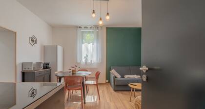 Apartment T2 equipped - Bernex, quiet and parking