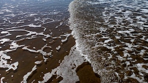 Privat strand og hvit sand